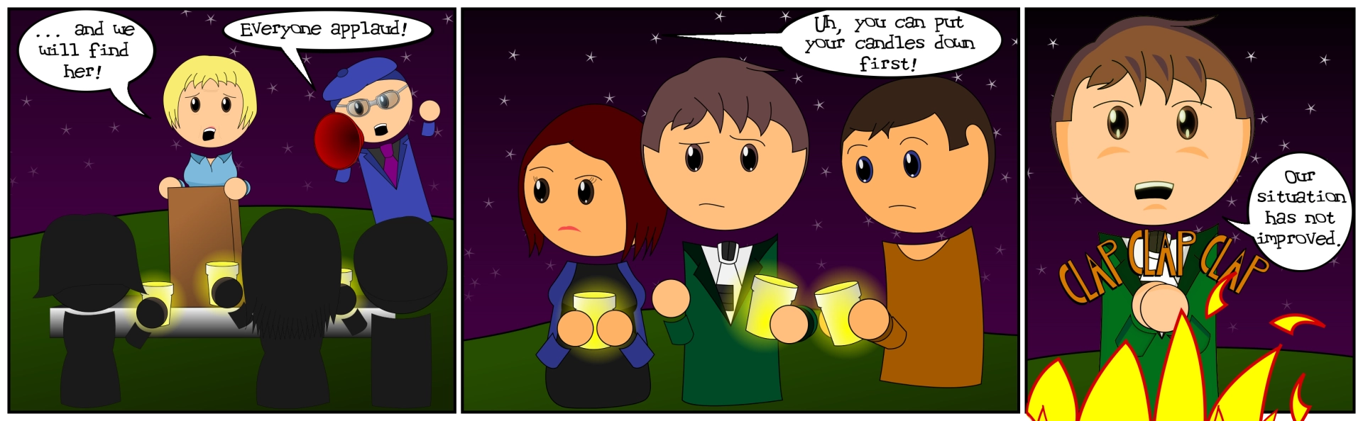 Candle-lit Vigil