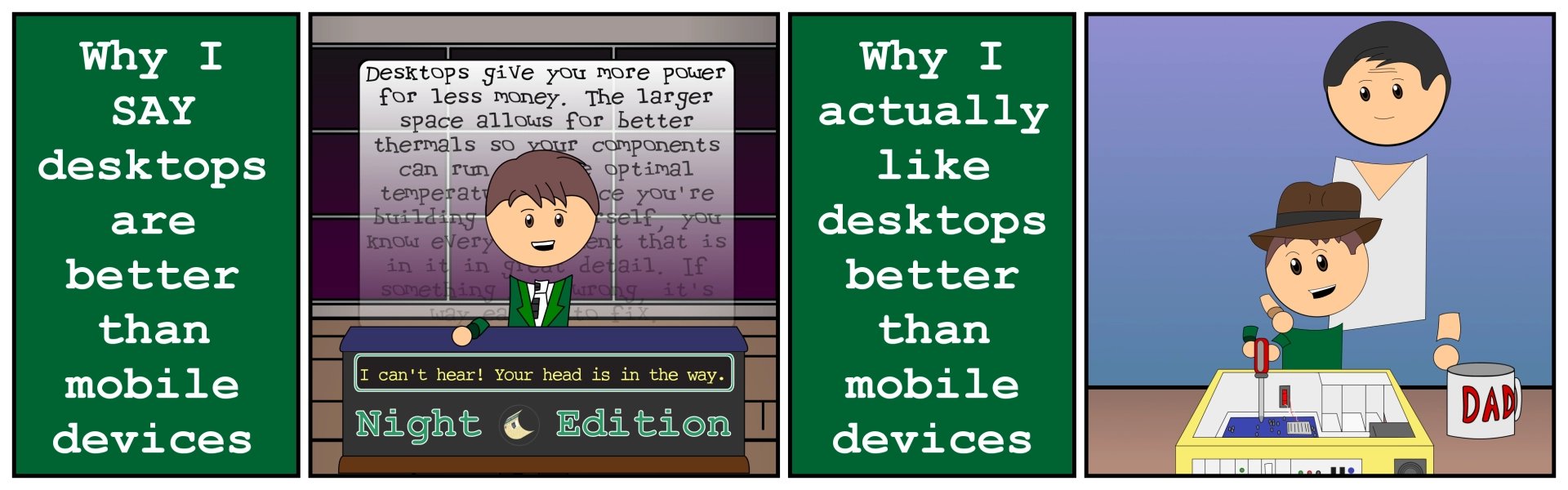 Desktops vs. Portable Devices