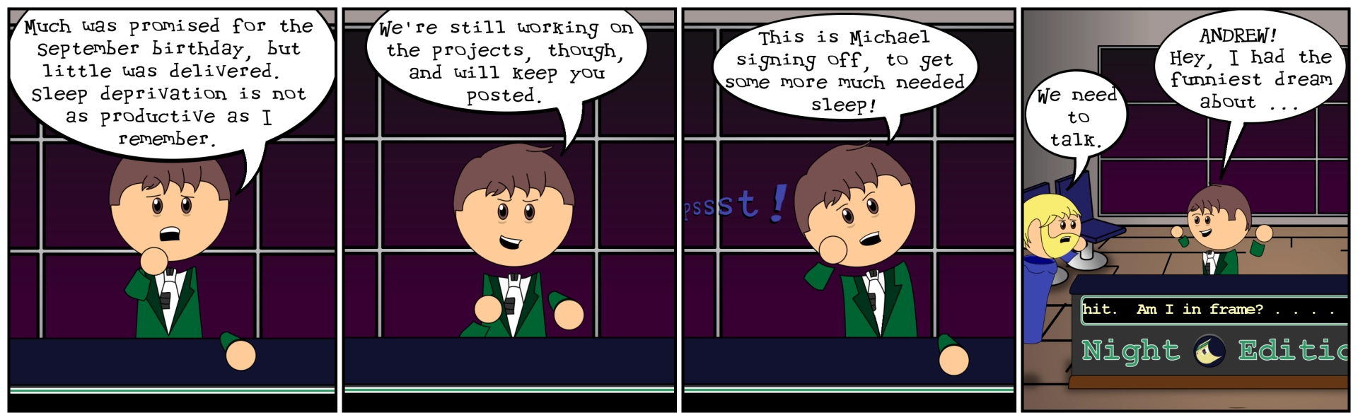 Sleepless September: Debriefing